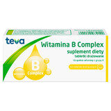 Teva Vitamina B Complex, 60 comprimate