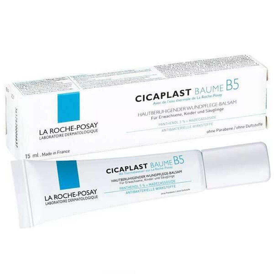 La Roche-Posay Cicaplast Baume B5, lozione lenitiva rigenerante, 15 ml