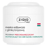 Ziaja Pro, mascarilla nutritiva con arcilla marrón, 200 ml