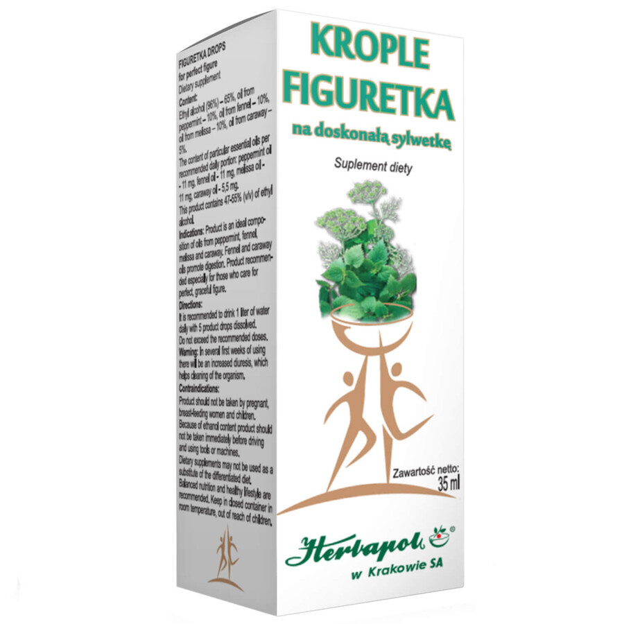 Herbapol Drops Figuretka Na Doskonałą Sylwetkę, 35 ml