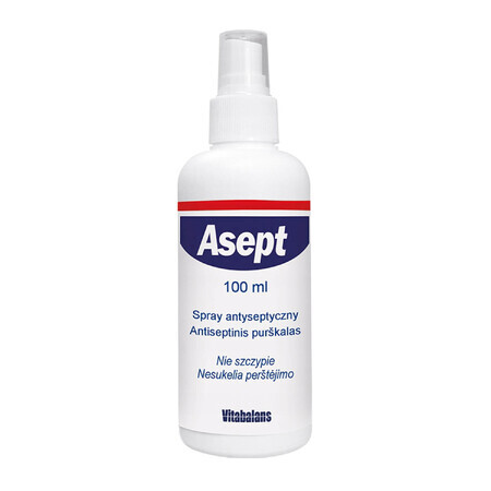 Asept Spray, dezinfectant pentru piele, 100 ml