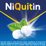 NiQuitin 2 mg, aromă de mentă piperată, 72 pastile