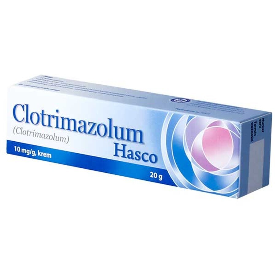 Clotrimazolum Hasco 10 mg/g, crema, 20 g