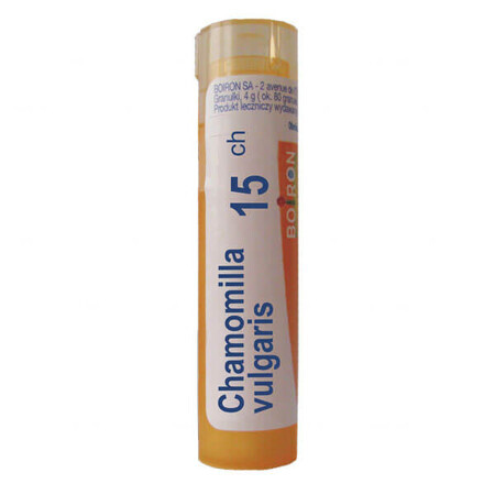 Boiron Chamomilla vulgaris 15 CH, granulés, 4 g