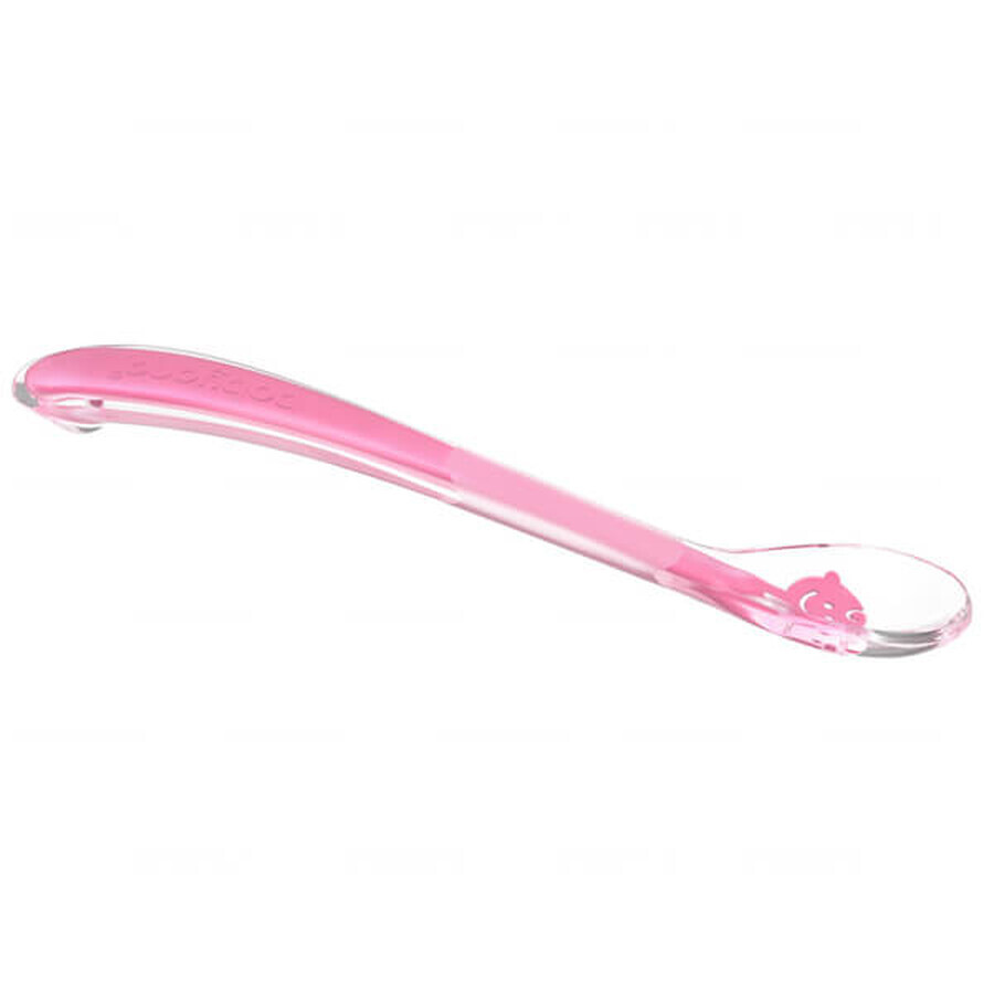 BabyOno Baby's Smile, soft silicone spoon, 1460, from 6 months, 1 pc.