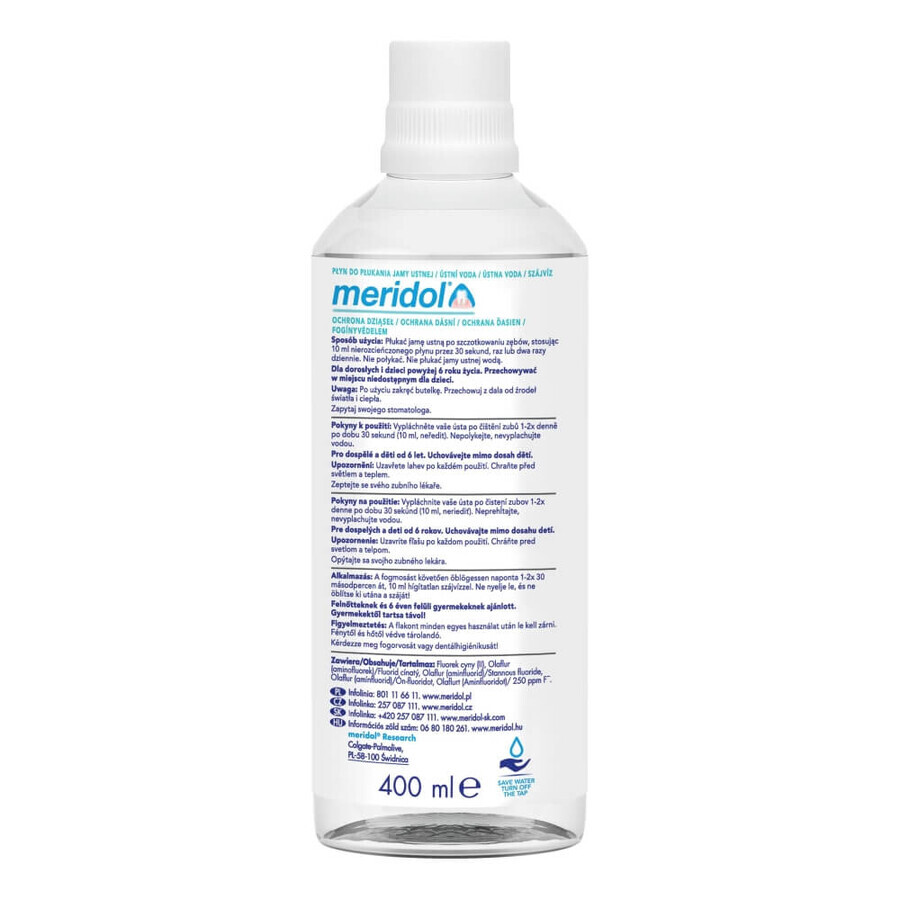 Meridol Gum Protection, mondspoeling, 400 ml