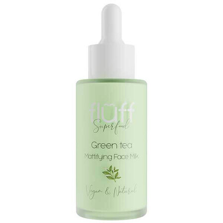 Fluff Superfood, latte viso opacizzante, tè verde, 40 ml