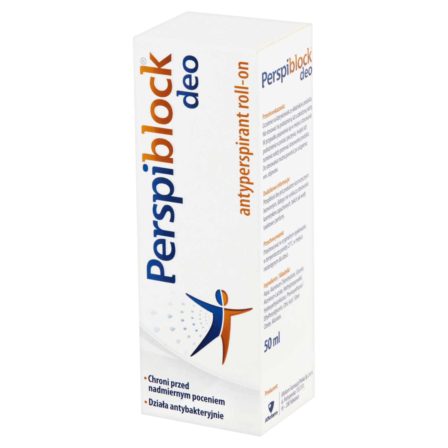 Perspiblock Deo, Roll-on, 50 ml