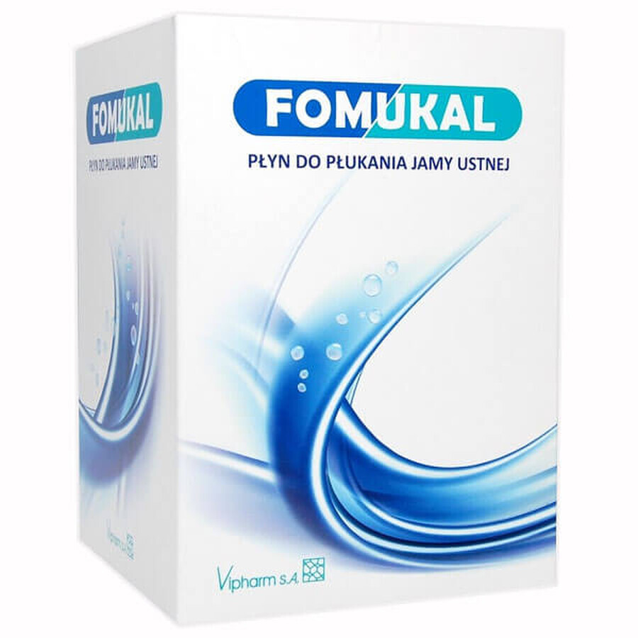 Fomukal, apă de gură, 225 ml + 225 ml