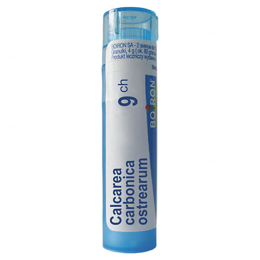 Boiron Calcarea carbonica ostrearum 9 CH, granulés, 4 g