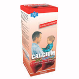 Calcium Polfarmex 114 mg/ 5 ml, sirop, arôme fraise, 150 ml