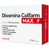 Diosmina Colfarm Max 1000 mg, 60 compresse