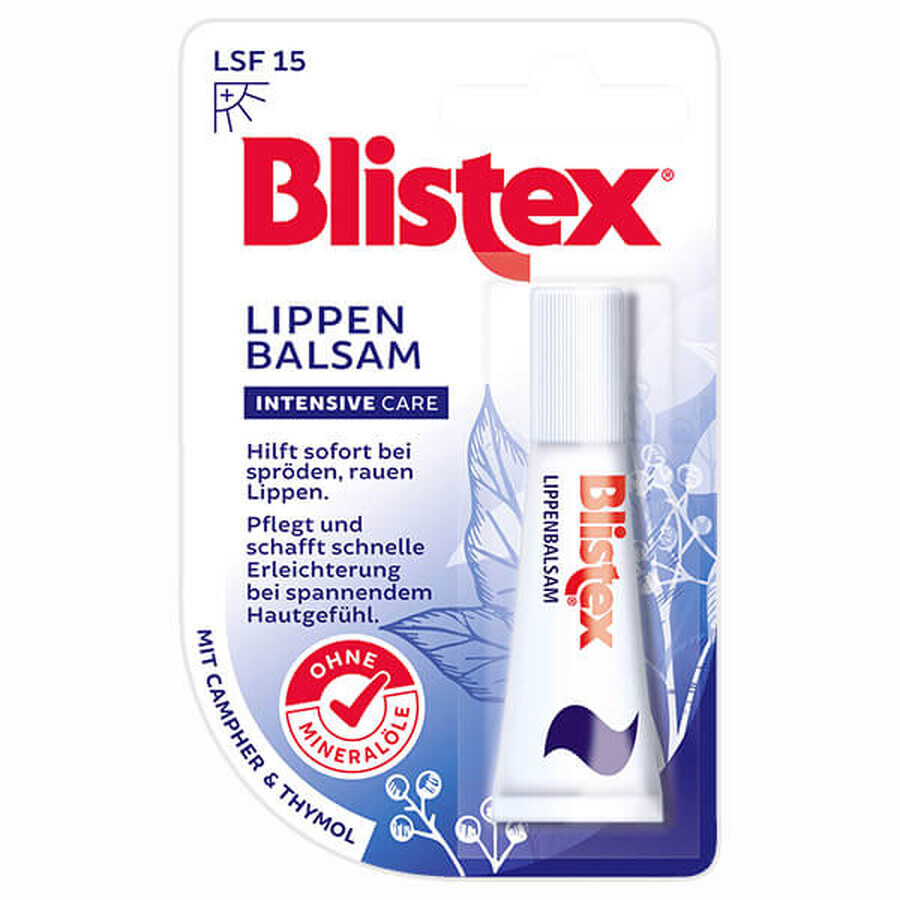 Blistex Balsam de buze cu îngrijire intensivă, SPF 15, 6 ml