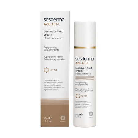 Sesderma Azelac RU, aufhellende Emulsion SPF 50+, 50 ml