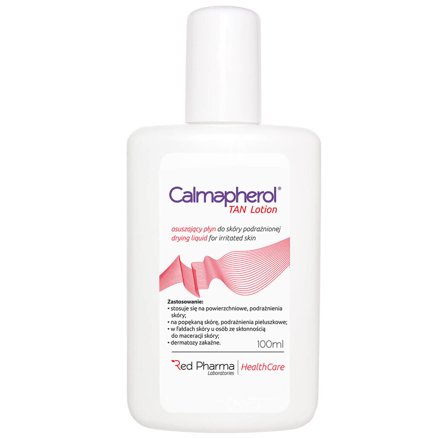 Calmapherol Tan Lotion, lozione essiccante per pelli irritate, 100 ml