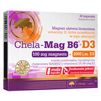 Olimp Chela-Mag B6 + D3, 30 capsule