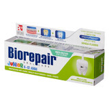 Biorepair Junior, pastă de dinți fără fluor pentru copii, mentă ușoară, 6-12 ani, 75 ml