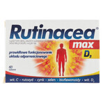 Rutinacea Max D3, 60 comprimés COURT TERME