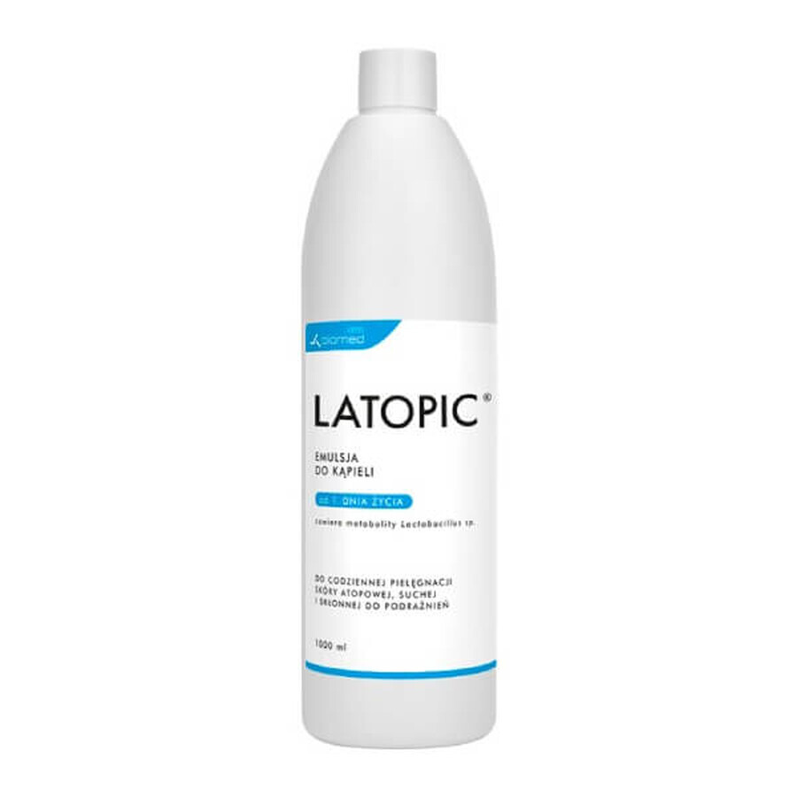 Latopic, emulsione per il bagno dal 1° giorno di vita, 1000 ml