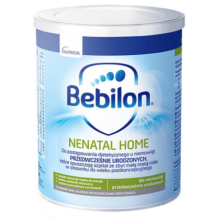 Bebilon Nenatal Home, pentru sugari prematuri, 400 g