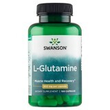 Swanson L-Glutamine, L-Glutamine 500 mg, 100 capsule