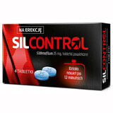 Silcontrol 25 mg, 4 comprimate filmate