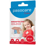 Pasocare mini-fold, set de plasturi hipoalergenici, 20 bucăți