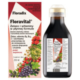 Floradix, Floravital, Fără gluten, 250 ml