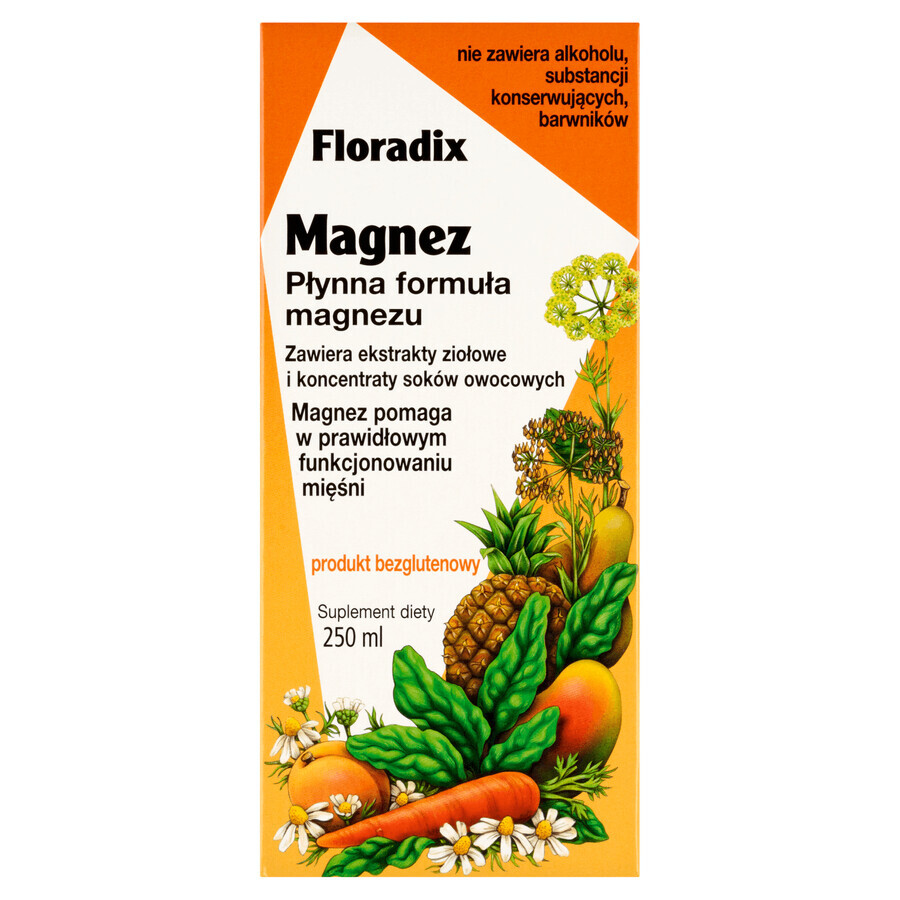 Floradix Magneziu, 250 ml