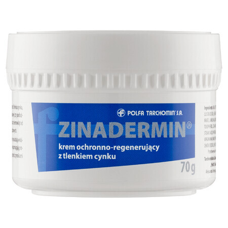 Zinadermin, cremă protectoare și regenerantă cu oxid de zinc, 70 g