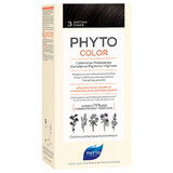 Phyto Color, tintura per capelli, 3 castagne scure, 50 ml