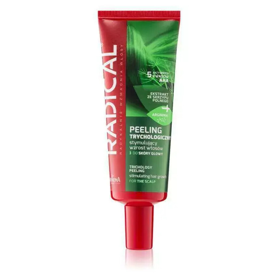 Farmona Radical, scrub tricologic pentru stimularea creșterii părului, scalp, 75 ml