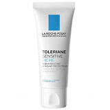 La Roche-Posay Toleriane Sensitive Riche, îngrijire hidratantă pentru pielea sensibilă, 40 ml