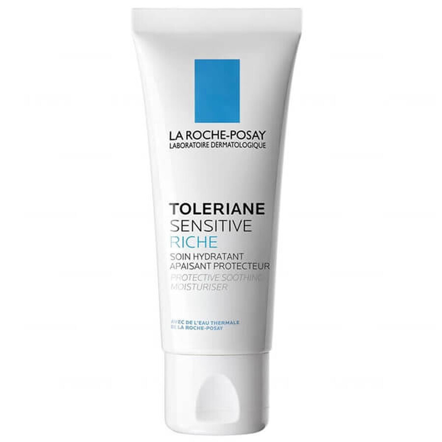 La Roche-Posay Toleriane Sensitive Riche, îngrijire hidratantă pentru pielea sensibilă, 40 ml