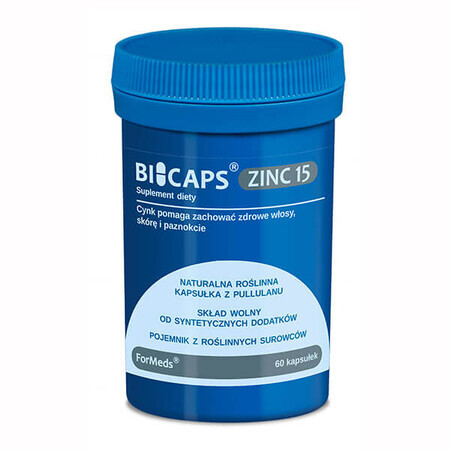 ForMeds Bicaps Zinc 15, 60 capsule