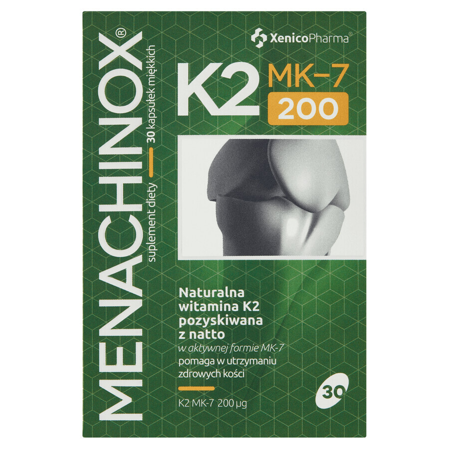 Menachinox K2 200, 30 capsule