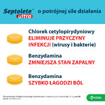 Septolete Ultra aromă de lămâie și miere 3 mg + 1 mg, 16 pastile tari