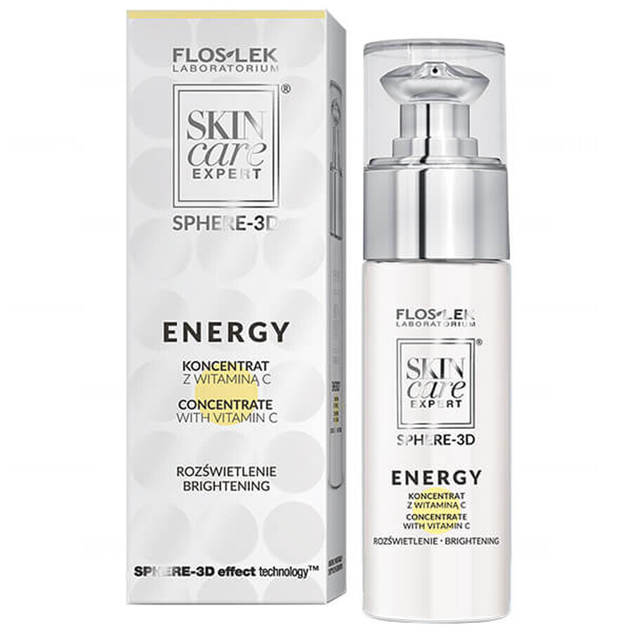 Flos-Lek Sphere 3D Energy, concentrat cu vitamina C, 30 ml