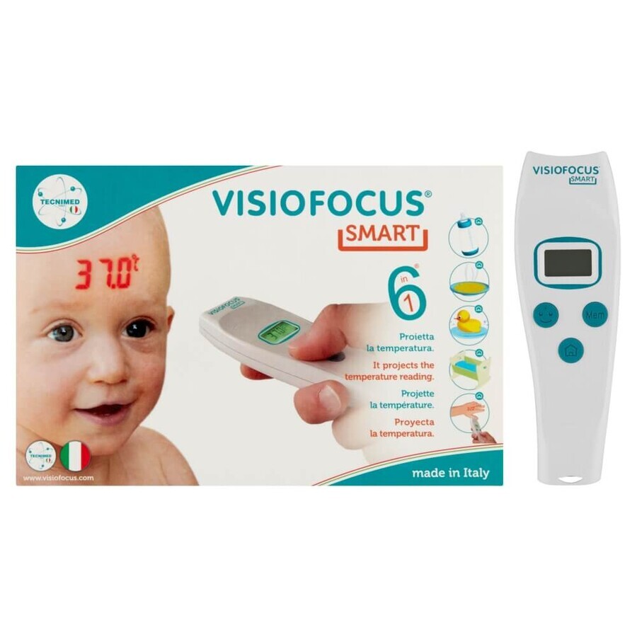 Visiofocus Smart 06470, termometru fără contact cu proiector de temperatură