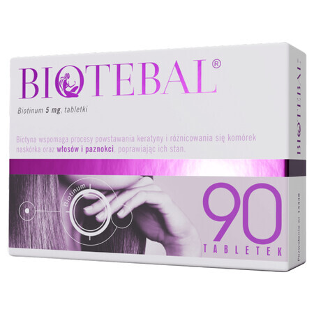 Biotebal 5 mg, 90 comprimate