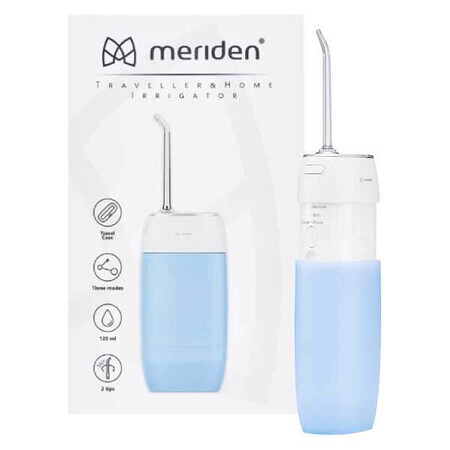 Meriden Traveller &amp; Home, irrigateur dentaire, sans fil, MD 1522