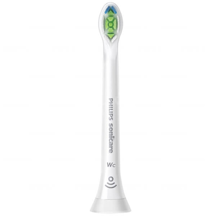 Philips, puntas de repuesto para el cepillo dental Sonicare W2c Optimal White Compact, HX6074/27, blanco, 4 piezas