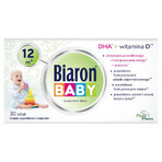 Biaron Baby 12m+, pentru copii de peste 12 luni, 30 de capsule twist-off AMBALAJ DEFECTAT