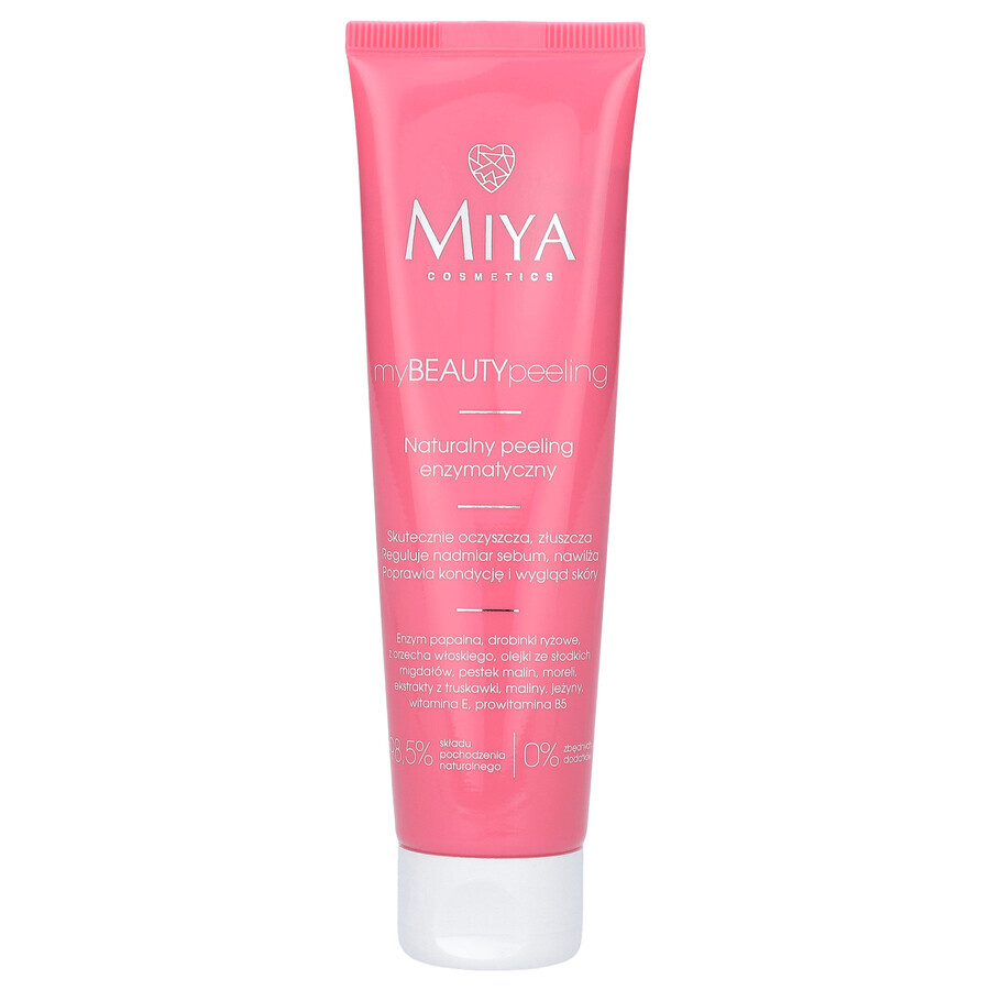 Miya myBEAUTYpeeling, gommage naturel aux enzymes, 60 ml