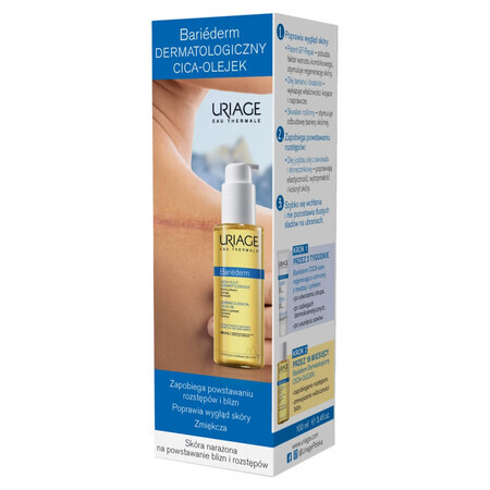 Uriage Bariederm, ulei cica pentru vergeturi și cicatrici, 100 ml