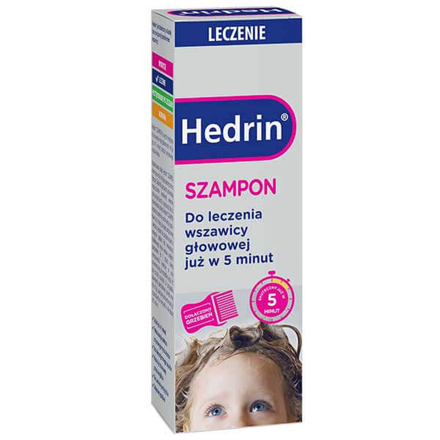 Hedrin Treatment, șampon pentru tratamentul păduchilor de cap, 100 ml