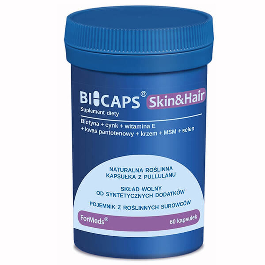 ForMeds Bicaps Skin&amp;Hair, 60 capsule