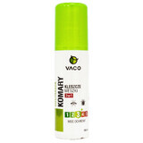 Vaco, liquido per zanzare, zecche e moscerini, 3 in 1, DEET 15%, 100 ml