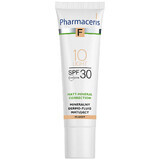 Pharmaceris F Matt-Mineral-Correction, dermo-fluid mineral matifiant, 10 Light, SPF 30, 30 ml