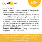 Ibuvit D3 2000 UI, 30 gélules